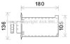 AVA QUALITY COOLING AL6141 Heat Exchanger, interior heating